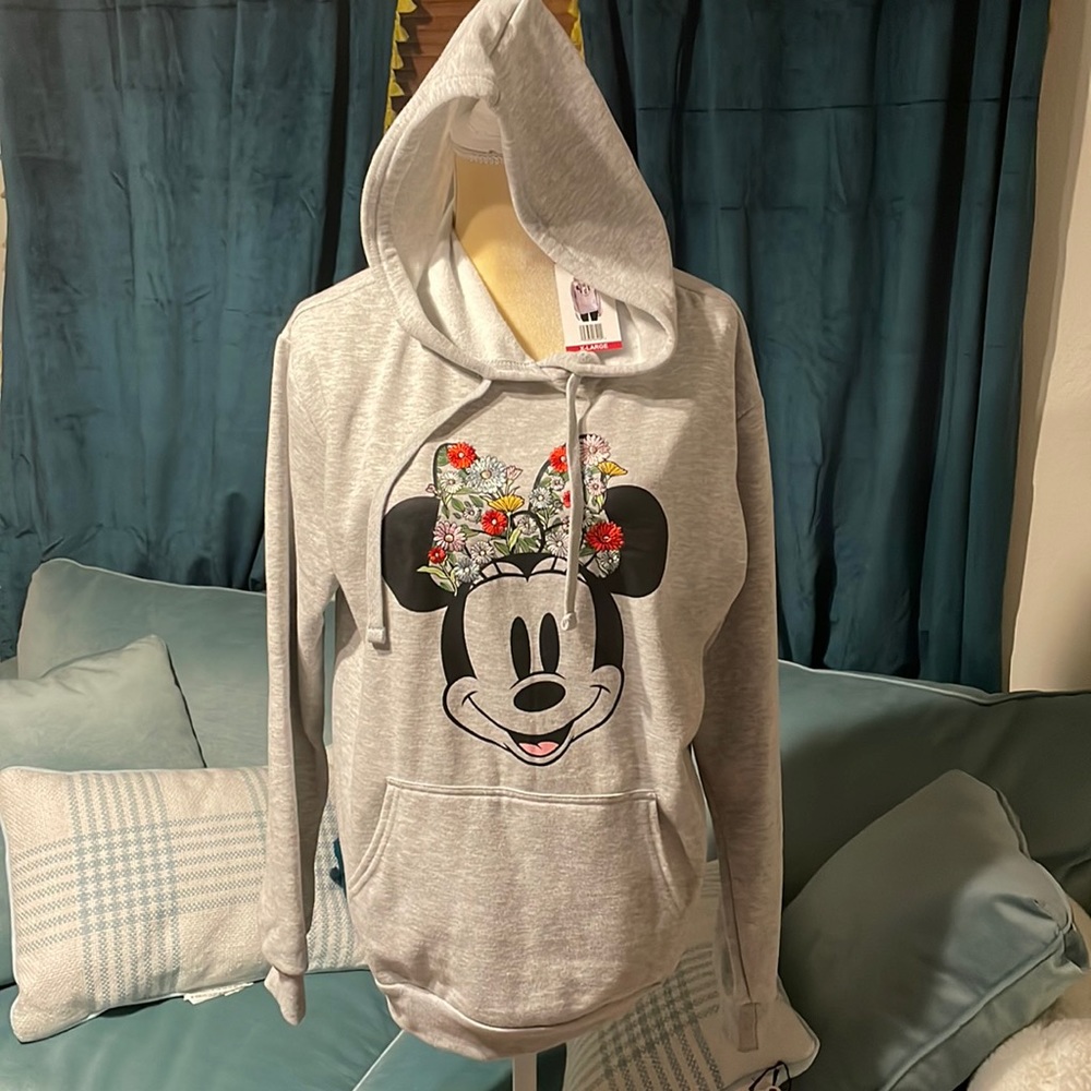 Minnie Mouse Hoodie New With Tags size XL